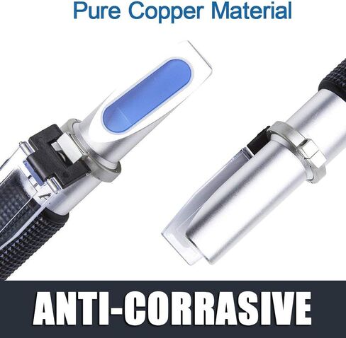 مقياس انكسار الملوحة SMARTSMITH لمياه البحر وحوض السمك البحري 0-100 PPT مع تعويض درجة الحرارة التلقائي in Kuwait