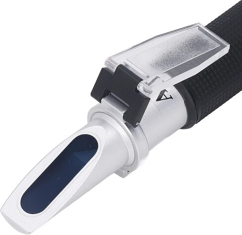 Salinity Refractometer Dual Scale for Aquariums, Agriculture and Marine Monitoring ATC Function Easy to Use in Saudi Arabia