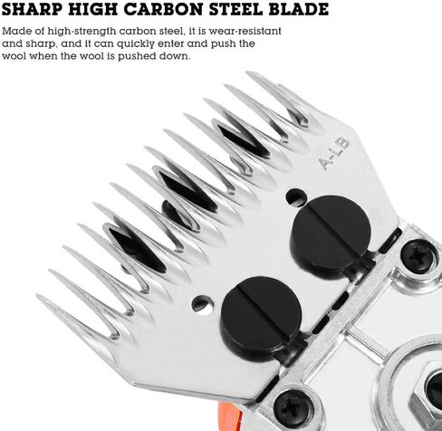 Sheep Shearer Clipper, Goat Sheep Shears 680W Electric Wool Shear Large Animal Clippers for Sheep Alpaca Goat Cattle Farm Animals in Saudi Arabia