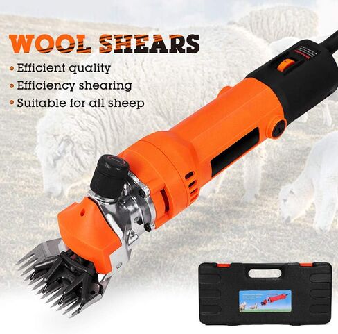 Sheep Shearer Clipper, Goat Sheep Shears 680W Electric Wool Shear Large Animal Clippers for Sheep Alpaca Goat Cattle Farm Animals in Saudi Arabia