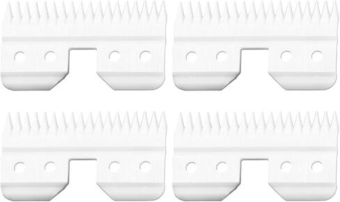 VRMETA 2 قطعة شفرات سيراميك للتغذية السريعة تناسب Oster Fast Feed Clipper Oster A5 شفرة قواطع سيراميك للتغذية السريعة شفرة بديلة للتغذية السريعة Fit Wahl KM Series in Kuwait