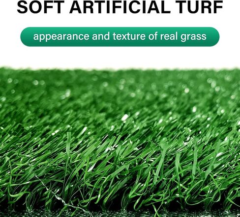 Artificial Dog Grass Pee Pad - 31.5"x39.4" Indoor Dogs Potty Pet Loo Training Replacement Turf for Puppy, Easy to Clean with Strong Permeability Backing in Saudi Arabia