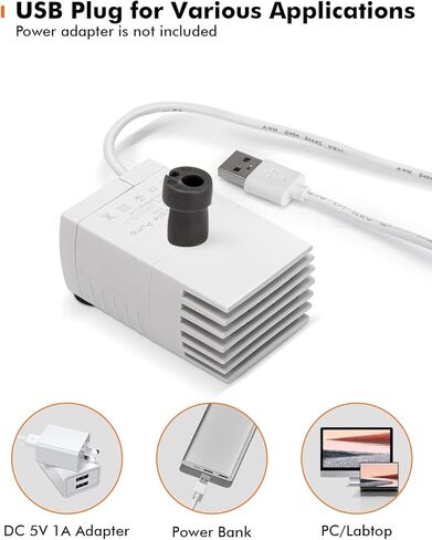 واو بيت مضخة بديلة متوافقة مع نافورة مياه القطط W300 (اصدار 2023) in Kuwait