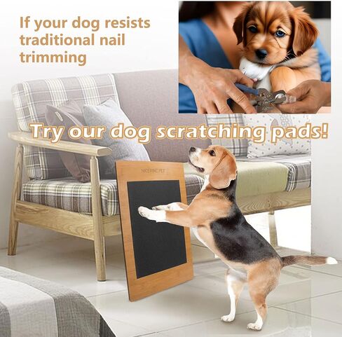 Double Sided Dog Scratch Pad for Nails,Dog Nail Scratch Board,Scratch Square for Dogs,Safe and Effective for Dog Nail Trimmer(11.8 in * 15.7 in) in Kuwait