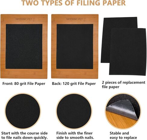 Double Sided Dog Scratch Pad for Nails,Dog Nail Scratch Board,Scratch Square for Dogs,Safe and Effective for Dog Nail Trimmer(11.8 in * 15.7 in) in Kuwait