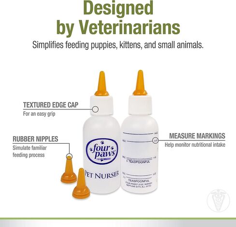 Pet Nurser Bottles Kit, 2.2 oz, 2 Pk in Saudi Arabia