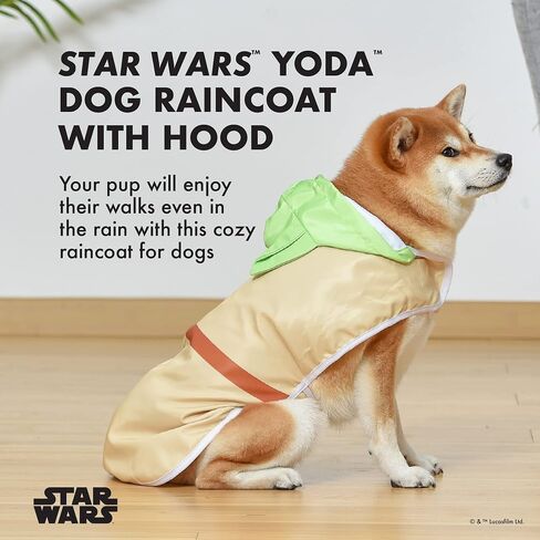 Star Wars for Pets Yoda Dog Raincoat, Medium in Kuwait