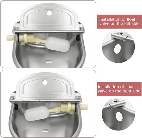 وعاء مياه من الستانلس ستيل من مودوبان لصمام المياه من اجل الماشية والخيول والماعز in Kuwait