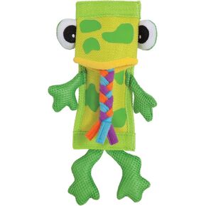 Petmate 32016 Firehose Frog Dog Toy