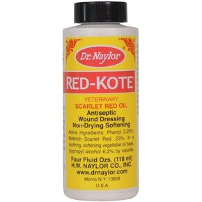 Red-Kote Dauber (4 oz.) - Non-Drying, Soothing and Softening Skin Treatment