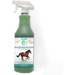 Big Mare All Purpose Horse Skin & Wound Care | 32oz Bottle | First Aid: for Girth Itch, Insect & Fly Bites, Crud, Itchy Manes & Tails & Hair Loss | Veterinarian Approved & Recommended in Saudi Arabia