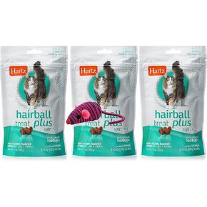 HDP Hairball Remedy Plus Bundle Color:2 Treats/Hypno Mouse