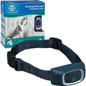 PetSafe Rechargeable Bark Collar, 15 Levels of Automatically Adjusting Static Correction - Rechargeable, Waterproof - Reduces Barking and Whining - for Small, Medium, and Large Dogs Over 8 lb in Saudi Arabia