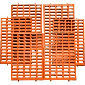 Saguaro Acres Rabbit and Small Animal Cage Resting Mat for Wire Floored Cages - Pack of 6 (Pink, Blue, Teal, Purple, Grey and Orange) in Saudi Arabia