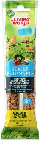 Living World Canary Veggie Treat Sticks, 2-Ounce in Kuwait