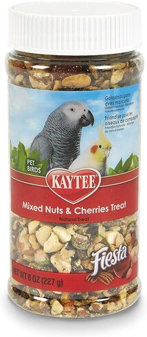 Kaytee Mixed Nuts and Cherries Treat Jar for Pet Birds 8 oz in Saudi Arabia