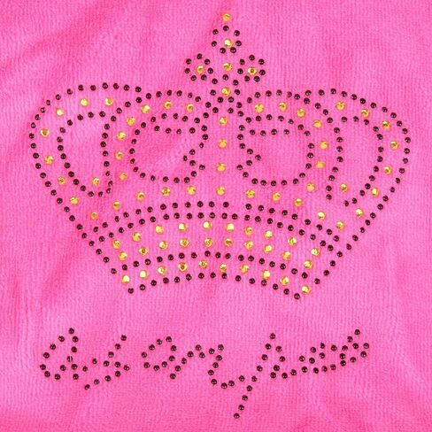 SEIMAI Dog Hoodies Jumpsuit for Small Dog Cat Puppy Rhinestone Crown Soft Velvet Autumn Winter Hooded Pajamas Tracksuit Outfits Sportswear Jacket with Hat Training Outdoor Pink M in Saudi Arabia