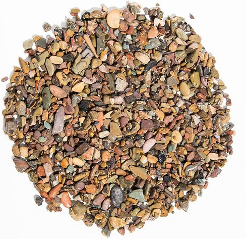 WDEFUN 6.6 Pounds Aquarium Gravel, Fish Tank Decorative Sand, Natural Cactus Bonsai Gravel, Terrarium Filling DIY Gardening Indoor & Outdoor Garden Bottle (M-Gravel-6.6lb) in Kuwait