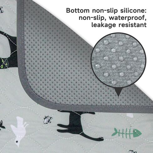 Washable Pee Pads for Dogs Reusable Pee Pads for Dogs Fast Absorbing Waterproof Puppy Pads Reusable Puppy Pads Washable Puppy Pads Dog Whelping Pads Non-Slip Pet Pads Absorbent/Odor Controlling(2Pack) in Kuwait