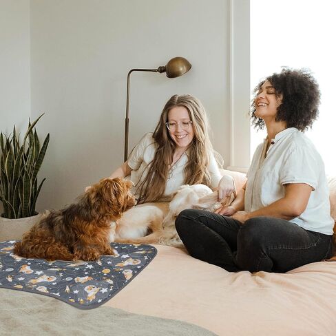 Washable Pee Pads for Dogs Reusable Pee Pads for Dogs Fast Absorbing Waterproof Puppy Pads Reusable Puppy Pads Washable Puppy Pads Dog Whelping Pads Non-Slip Pet Pads Absorbent/Odor Controlling(2Pack) in Kuwait