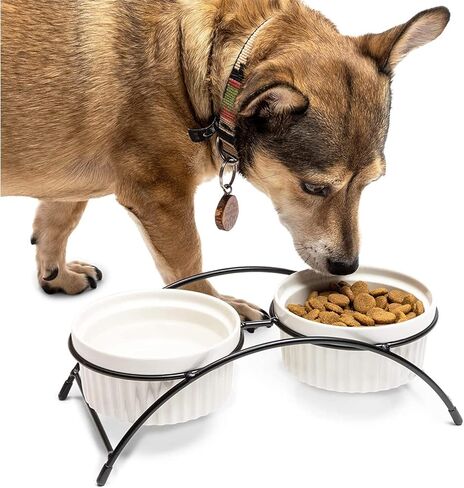 جوفال طقم أوعية سيراميك للحيوانات الأليفة للقطط والكلاب (3 قطع) in Kuwait