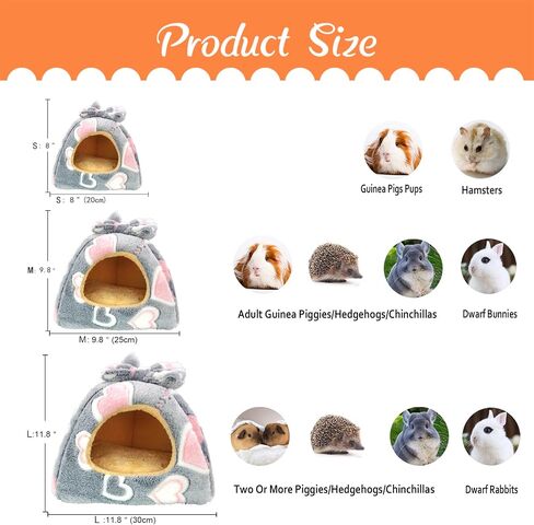 Guinea Pig Bed, Hideout House for Small Animals, Warm & Cozy in Kuwait