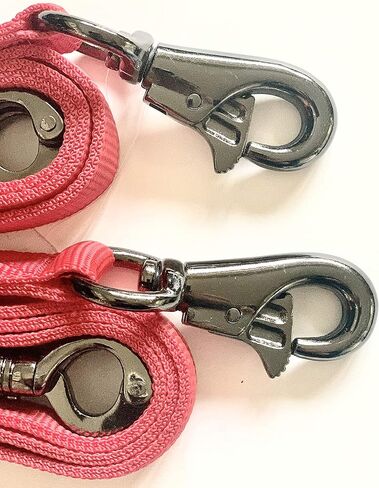 Majestic Ally Pack of 2, Double Thick Trailer Tie for Horse Haulage, with Adjustable Buckle, Panic Snap and Bull Snap – 1 Inch by 36 Inch (Black) in Saudi Arabia
