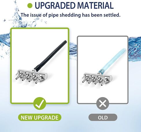 مضخة هواء بوندفورس لأحواض السمك وأنظمة الزراعة المائية مع صمام رافعة للتحكم في تدفق الهواء، خزان أسماك قابل للتعديل لتدفق الهواء 475 جيجا في الساعة 20 وات 30 لتر/الدقيقة in Kuwait