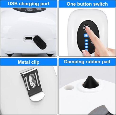 SUNWEN Aquarium Lithium Battery Air Pump, Rechargeable and Portable, Large Battery Capacity, for Aquariums, Outdoor Fishing and Power Cut in Kuwait