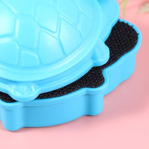 POPETPOP Magnetic Brush Turtle Shape - Cleaning Scrapers Aquarium Tank Glass Brush Glass Cleaning Tools for Small Fish Tank in Saudi Arabia