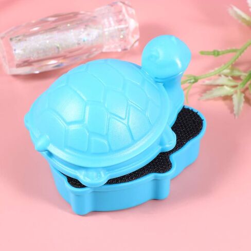 POPETPOP Magnetic Brush Turtle Shape - Cleaning Scrapers Aquarium Tank Glass Brush Glass Cleaning Tools for Small Fish Tank in Saudi Arabia