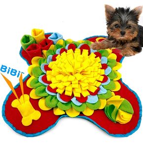 aidudupet snuffle mat للكلاب، الحيوانات الأليفة يعامل حصيرة التغذية للكلاب الصغيرة / المتوسطة السلالة، snuffle mat البطيء تغذية الكلب snuffle mat للتدريب وتخفيف التوتر يشجع مهارات العلف الطبيعية in Kuwait