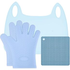 Silicone Pet Feeding Mat, Waterproof Silicone pet Food mat - Slow Feeder Mat Licking Mat Premium Lick Mats - Pet Grooming Gloves, Silicone Dog Bathing Gloves for Dogs, Cats & Other Pet - 4 PCS in Saudi Arabia