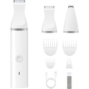 Veeconn مجموعة أدوات العناية بالكلاب الصغيرة، ماكينة قص شعر الوجه للكلاب، ماكينة حلاقة للحيوانات الأليفة منخفضة الضوضاء للكلاب، مقص كهربائي للقطط، تعمل بالبطارية، أداة تشذيب أظافر الحيوانات الأليفة بدون أسلاك، ماكينة حلاقة للكلاب، أداة تشذيب الجراء in Kuwait