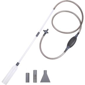 منظف ​​الحصى الكهربائي لحوض السمك من شيرلام، مجموعة أدوات تنظيف الخزان الأوتوماتيكية 5 في 1، مبدل مياه مكنسة كهربائية قابلة للإزالة، منظف الطحالب الرملية، فلتر غسيل سيفون، مزيل مياه الطحالب لخزان أسماك السلحفاة/بيتا in Kuwait