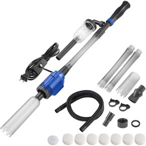 Yescom AquaBasik الكهربائية حوض السمك حوض السمك الرمل الحصى منظف مغير المياه التلقائي أنبوب سيفون فلتر مضخة فراغ in Kuwait