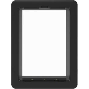 Essential Pet Door for Screens, Doors and Walls up to 2.17" Thick, for Dogs and Cats up to 11 lbs, Small, Black