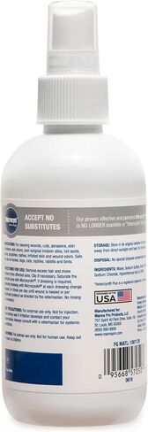 Manna Pro Microcyn AH Wound & Skin Care Spray for Pets 89ml, 3 Ounces, WHITE in Saudi Arabia