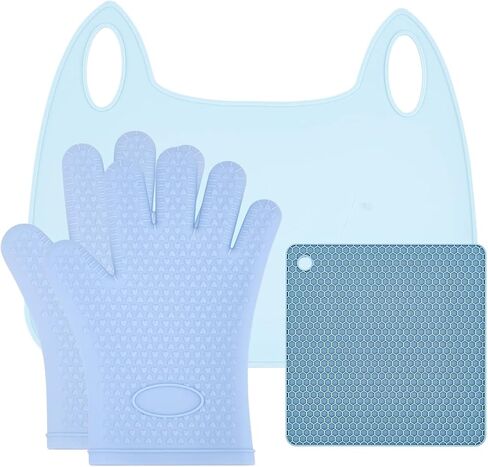 Silicone Pet Feeding Mat, Waterproof Silicone pet Food mat - Slow Feeder Mat Licking Mat Premium Lick Mats - Pet Grooming Gloves, Silicone Dog Bathing Gloves for Dogs, Cats & Other Pet - 4 PCS in Saudi Arabia