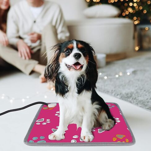 furrybaby Pet Heating Pad for Cats & Dogs, Round-12 in, Tough Warming Mat in Kuwait