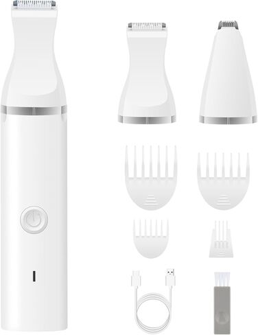 Veeconn مجموعة أدوات العناية بالكلاب الصغيرة، ماكينة قص شعر الوجه للكلاب، ماكينة حلاقة للحيوانات الأليفة منخفضة الضوضاء للكلاب، مقص كهربائي للقطط، تعمل بالبطارية، أداة تشذيب أظافر الحيوانات الأليفة بدون أسلاك، ماكينة حلاقة للكلاب، أداة تشذيب الجراء in Kuwait