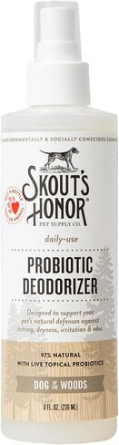 SKOUT'S HONOR Probiotic Daily Use Dog of The Woods Deodorizer, 8 fl. oz, 8 FZ in Saudi Arabia