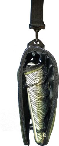 PET LIFE Airline Approved Collapsible Zippered Folding Sporty Mesh Travel Fashion Pet Dog Carrier Crate, Medium, Blue & Grey in Saudi Arabia