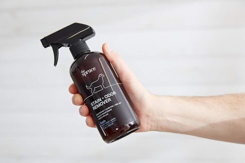 The Spruce Pet Stain & Odor Remover - Plant-Derived Enzyme-Based Cleaner for Dog and Cats Urine, Feces, Vomit, etc. Safe & Effective on Tile, Hardwood, Carpets, and Upholstery - 2oz Travel Size 3 Pack in Kuwait