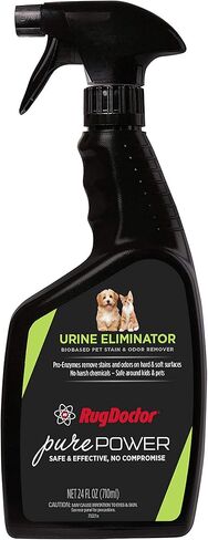 Rug Doctor Pure Power Urine Eliminator Spray for Pet Stains & Odors, 24 oz., Enzymatic, Professional Grade Biobased Stain & Odor Spot Cleaner, USDA Biobased Certified in Kuwait