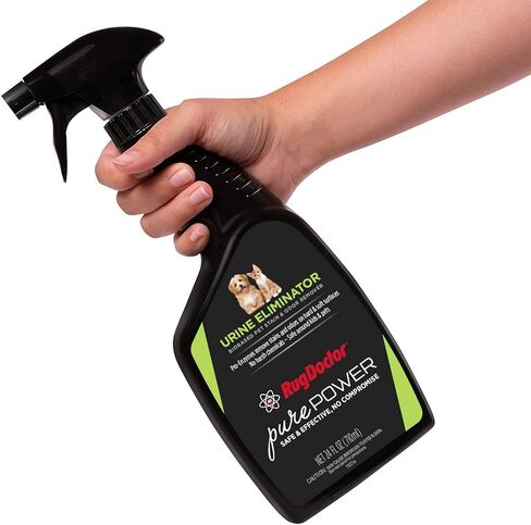 Rug Doctor Pure Power Urine Eliminator Spray for Pet Stains & Odors, 24 oz., Enzymatic, Professional Grade Biobased Stain & Odor Spot Cleaner, USDA Biobased Certified in Kuwait