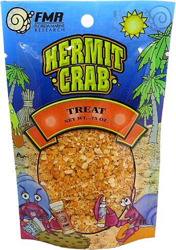 Hermit Crab Supplies Bulk All Natural Treats, Habitat Necessities for Pet Crabs, Keep Your Pets Healthy, .75 Ounces, Pack of 3 in Saudi Arabia