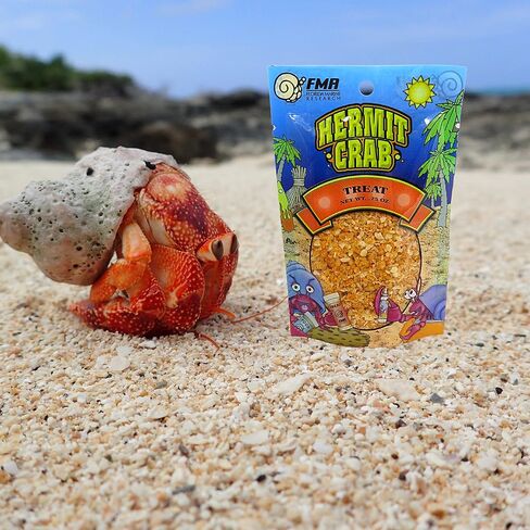Hermit Crab Supplies Bulk All Natural Treats, Habitat Necessities for Pet Crabs, Keep Your Pets Healthy, .75 Ounces, Pack of 3 in Saudi Arabia