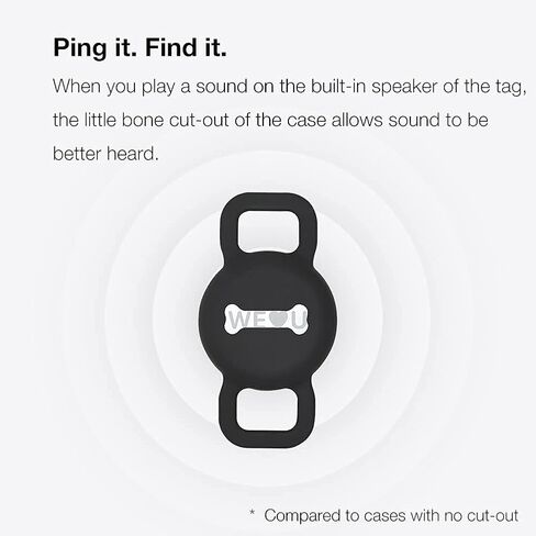 Cat Collar Holder for Airtag, Cat & Small Dog Harness Case for Air Tag in Saudi Arabia
