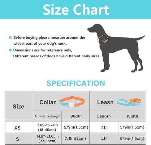 Dog Collar with Buckle Adjustable Safety Dog Collars for Small Dogs, Puppy Collar and Leash Set, Pink Dog Collar, Soft Breathable Nylon Pet Cat Collar in Kuwait